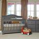 preview thumbnail 1 of 16, Million Dollar Baby Classic Louis 4-in-1 Convertible Crib with Toddler Bed Conversion Kit