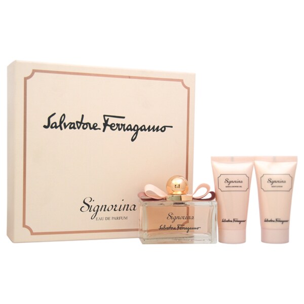 salvatore ferragamo signorina gift set