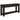 Gavelston Black Sofa Table