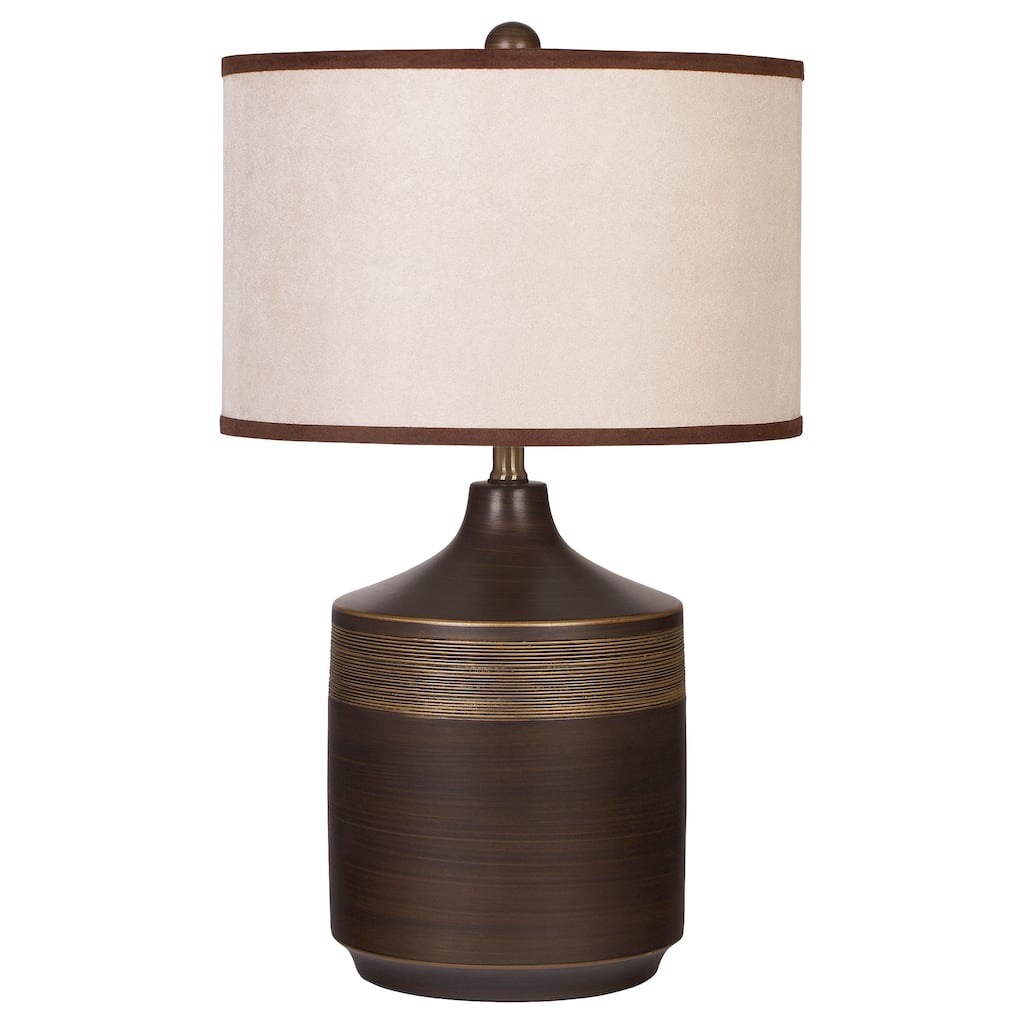 Karissa Brown Ceramic Table Lamp (Set of 2)