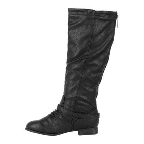 Womens Beston Coco 1 Black Faux Leather   Shopping   Great