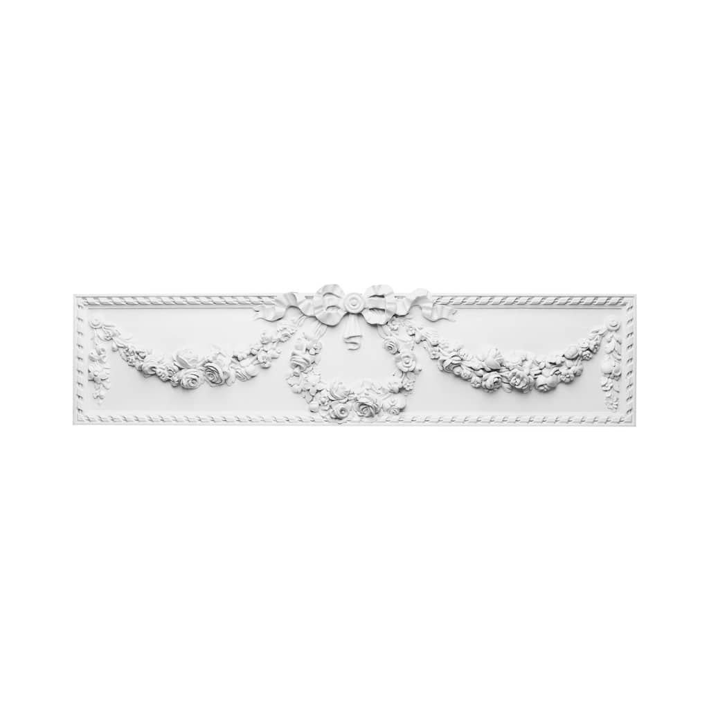 High Shabby French Chic 36-inch Pediment