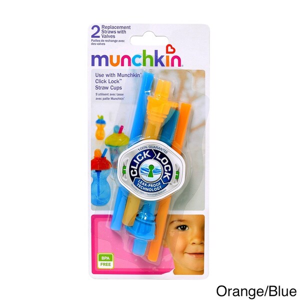 735282240287 UPC - Munchkin Click Lock Replacement Straws With