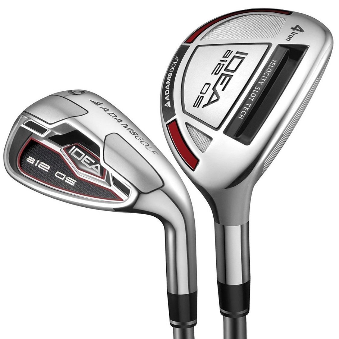 Adams Golf Mens Left Handed Idea A12os Hybrid Irons Set Lh