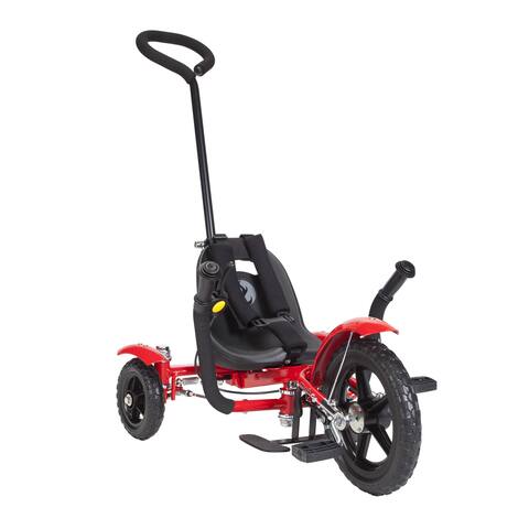Mobo Total Tot The Roll-to-Ride Three Wheeled Red Cruiser
