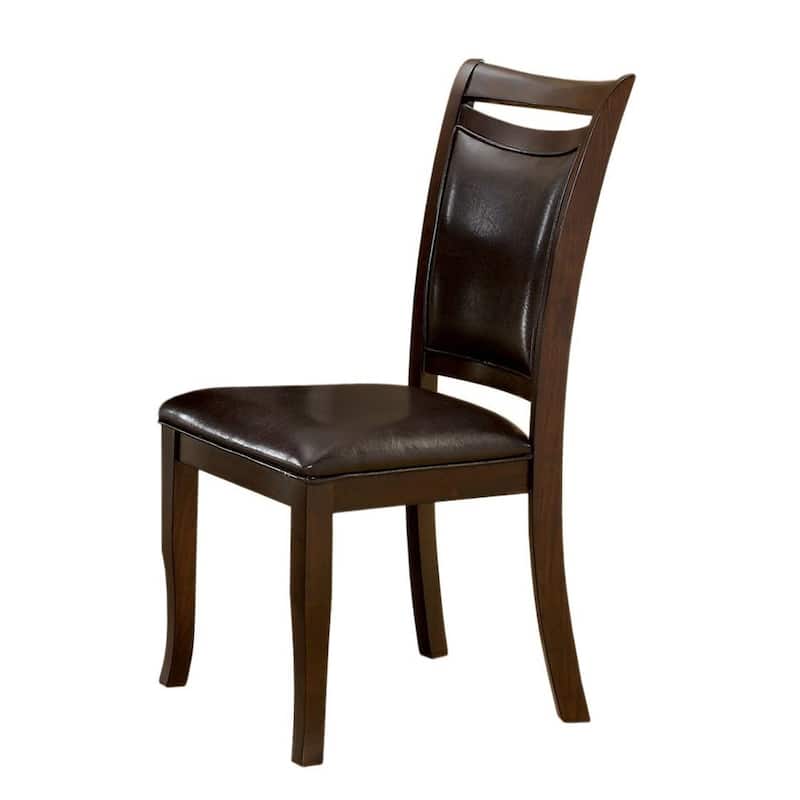 Zita Transitional Solid Wood 7-Piece Dining Set by Furniture of America