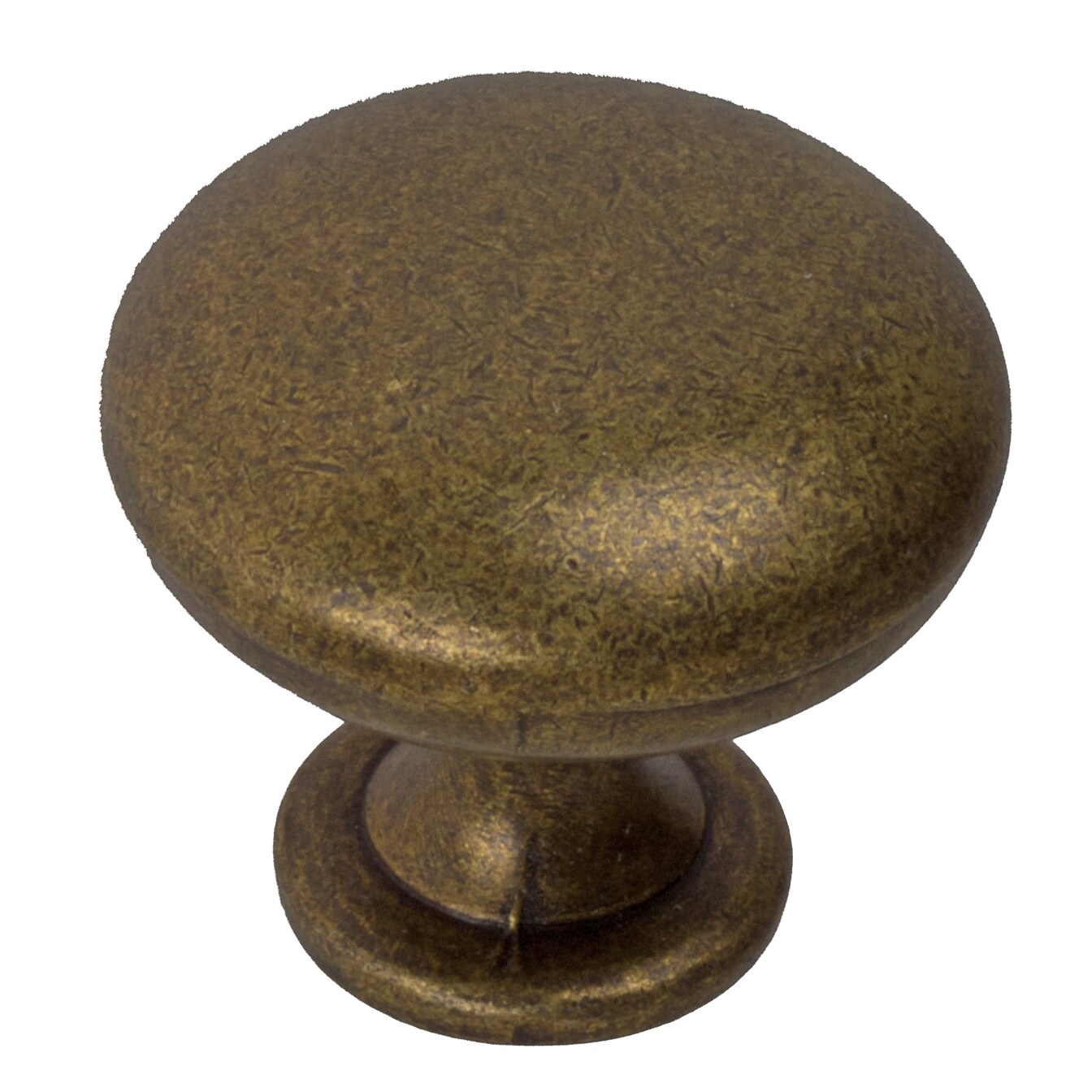 Gliderite 1.125 inch Classic Antique Brass Round Cabinet Knobs (pack Of 10)