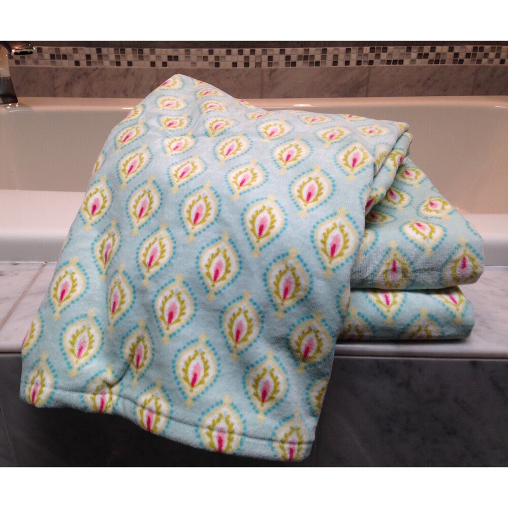printed bath towel sets