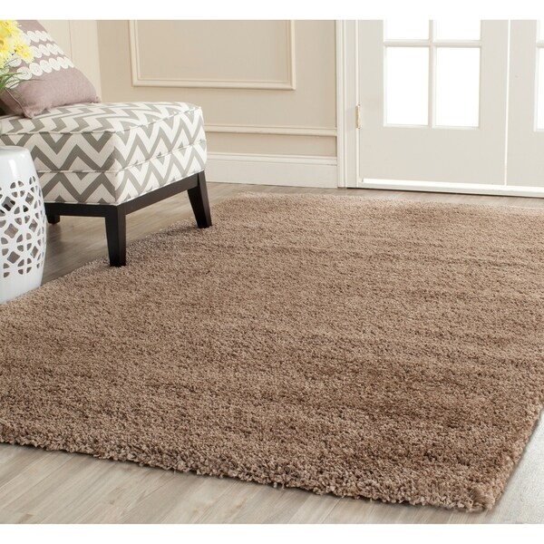 Safavieh Milan Shag Dark Beige Rug - 10' x 14'
