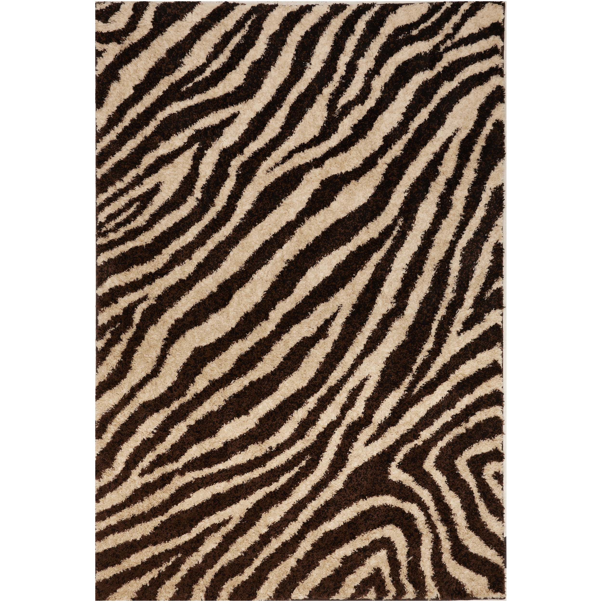 American Rug Craftsmen Cascade Brookfield Zebra Chocolate (53 X 710)