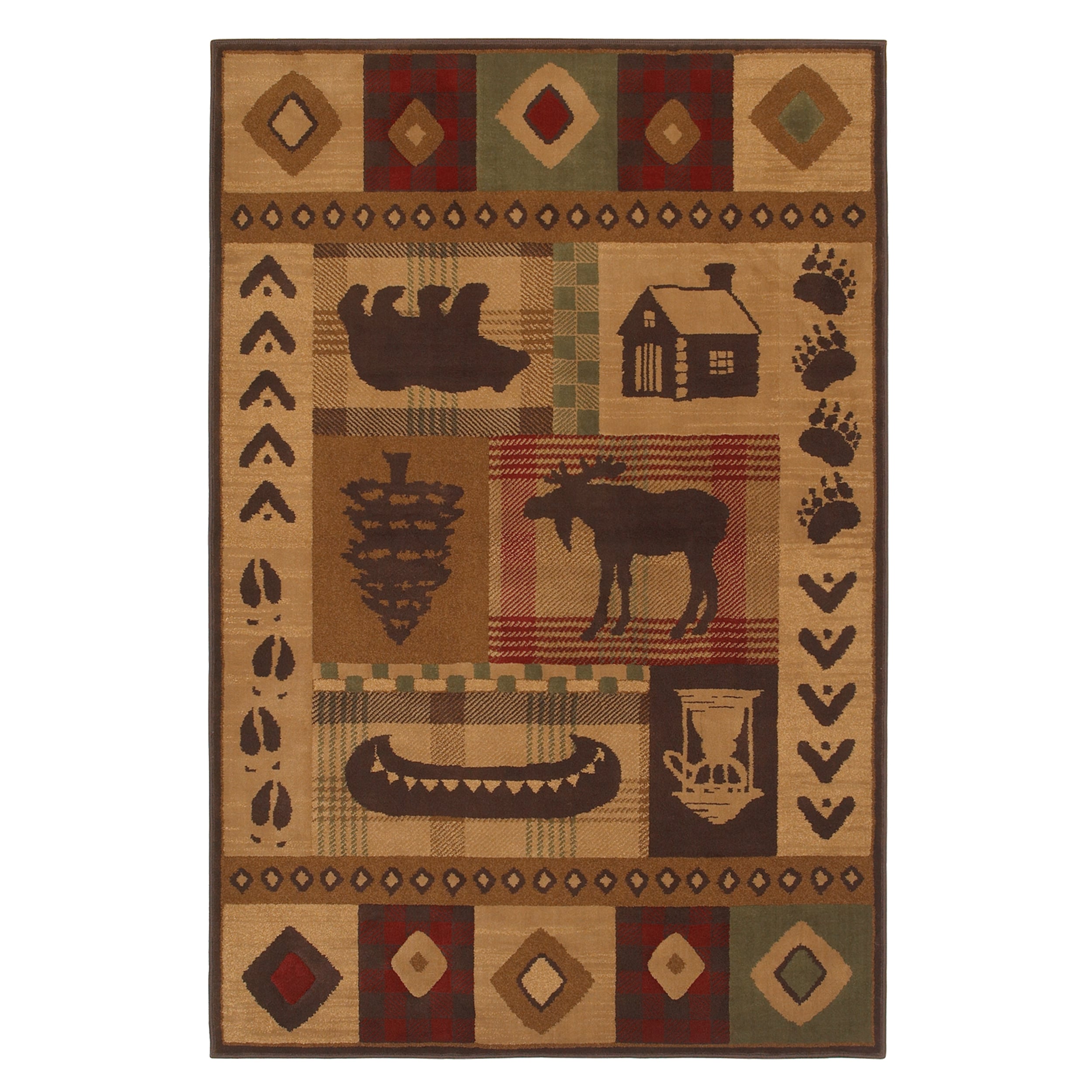 Woven Westland Brown Rug (53 X 710)