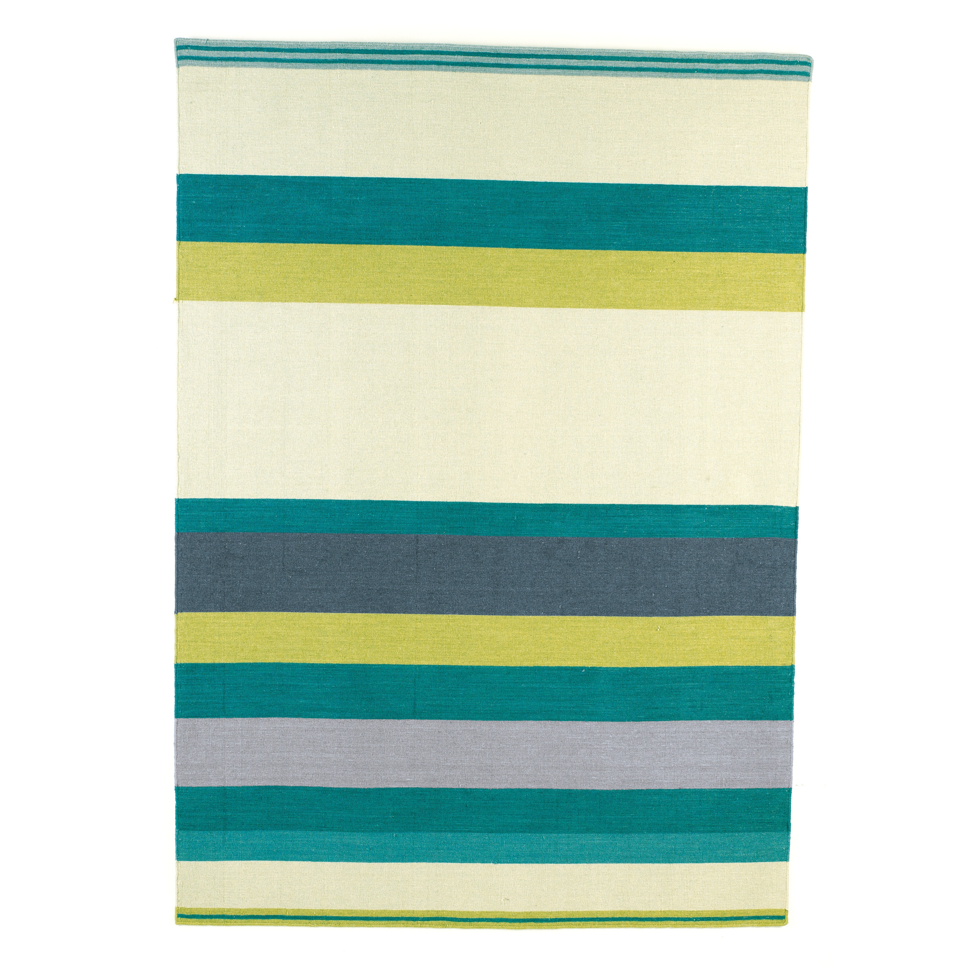 Signature Designs By Ashley Harriston Blue Stripe Rug (5x7)