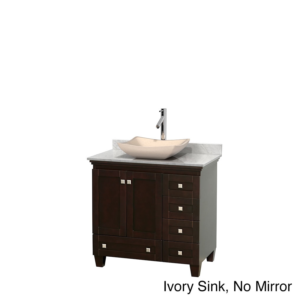 Wyndham Collection Wyndham Collection Acclaim 36 inch Single Espresso Vanity Brown Size Single Vanities