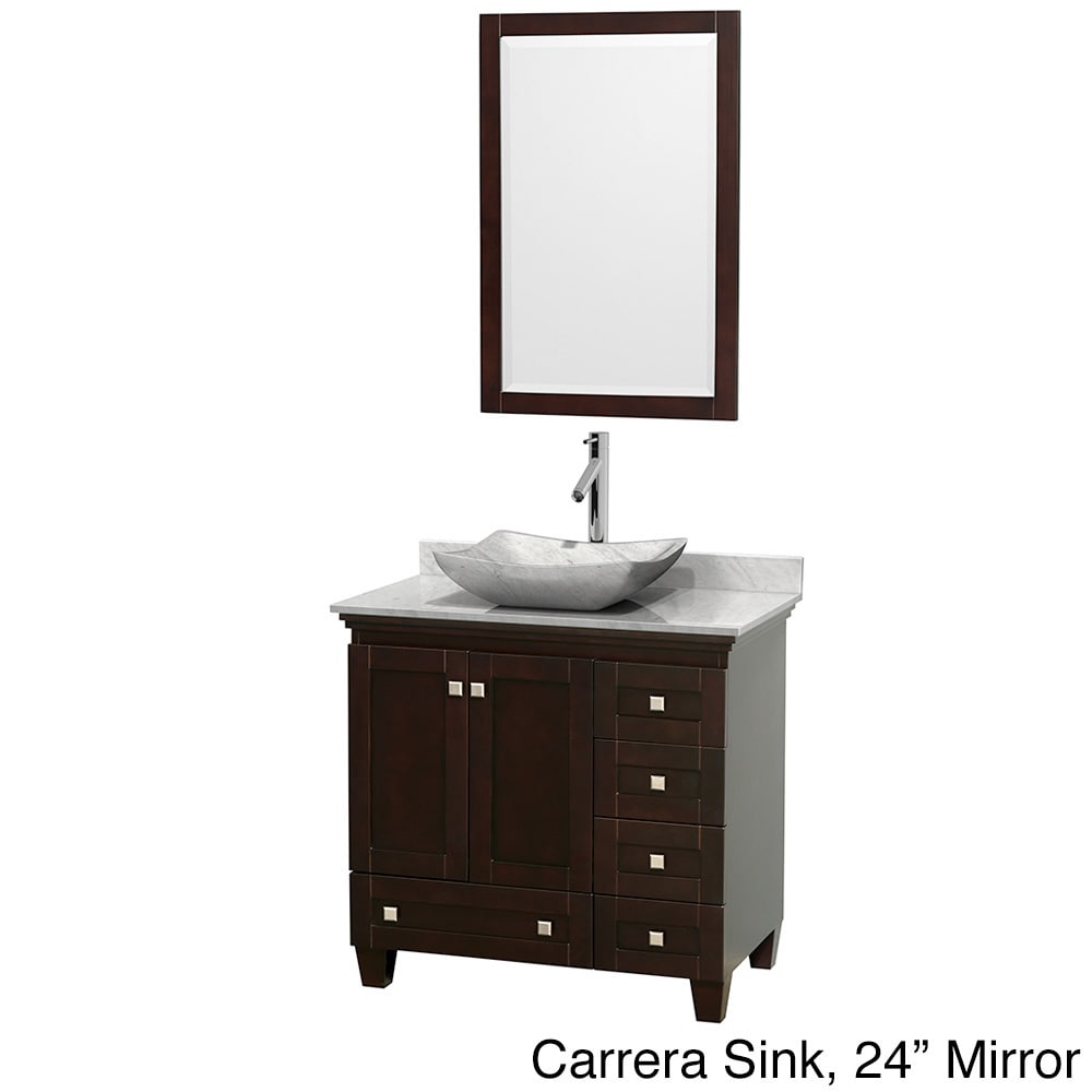 Wyndham Collection Wyndham Collection Acclaim 36 inch Single Espresso Vanity Brown Size Single Vanities