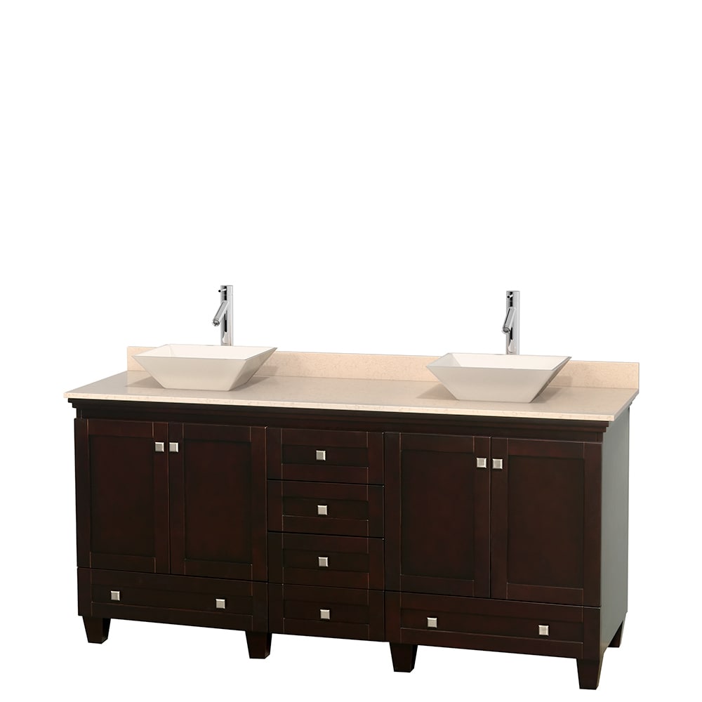 Wyndham Collection Wyndham Collection Acclaim Espresso 72 inch Double Vanity Brown Size Double Vanities