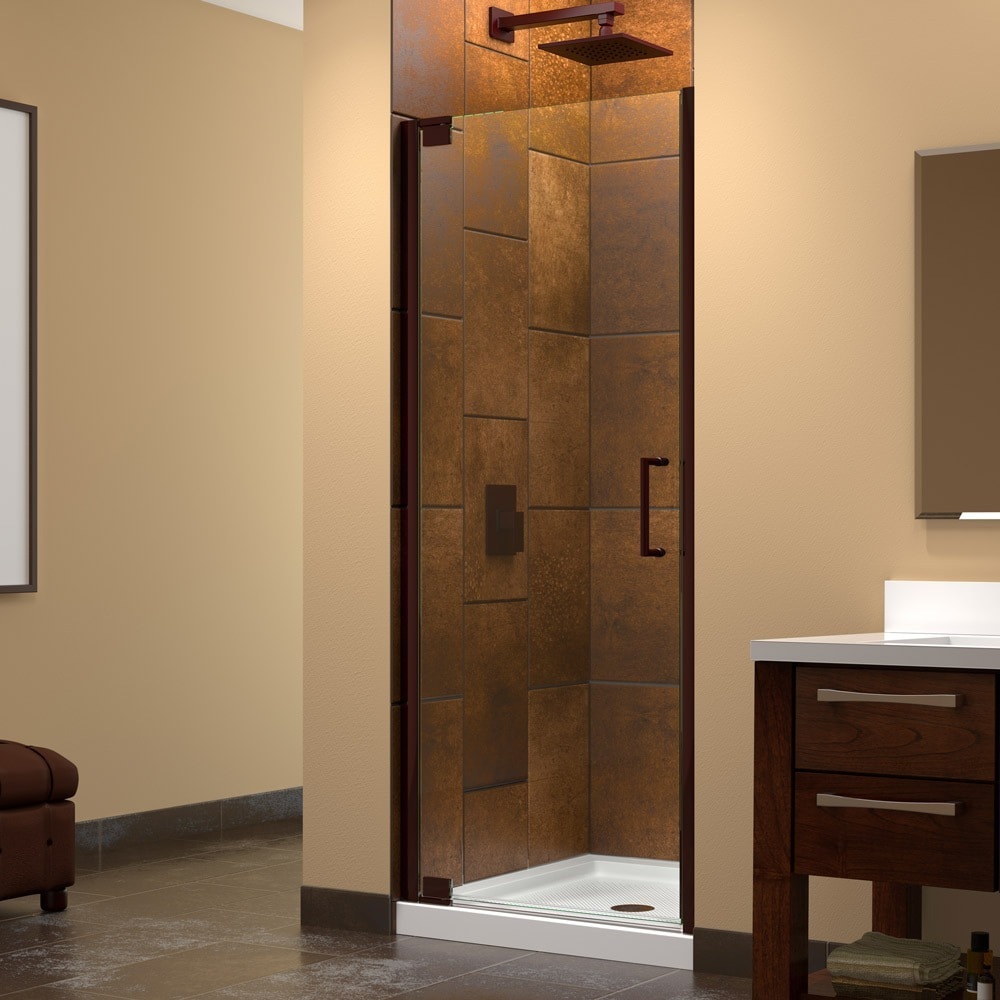 Dreamline Elegance 25.25   27.25 In. W X 72 In. H Frameless Pivot Shower Door