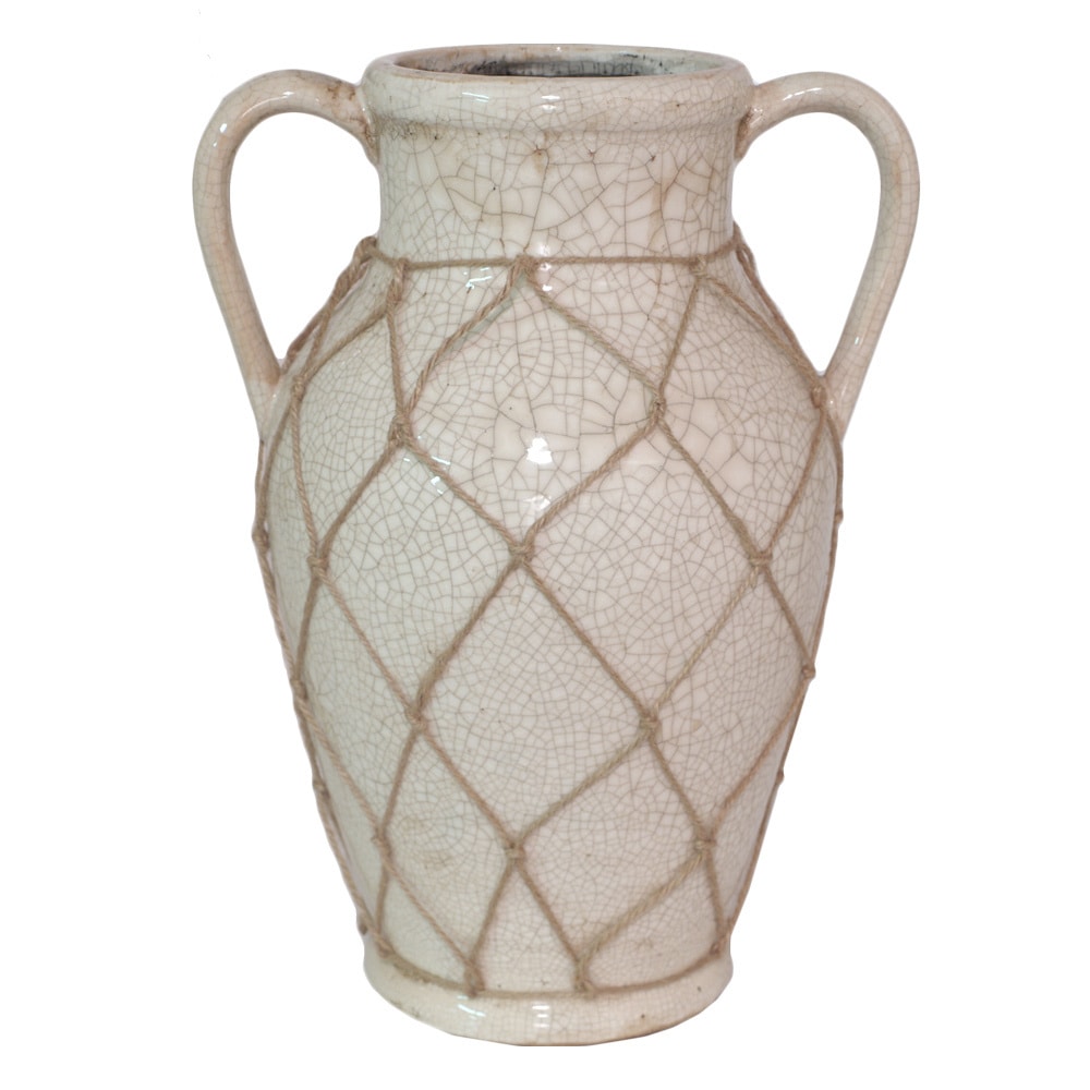 Cream Color Ceramic Vase