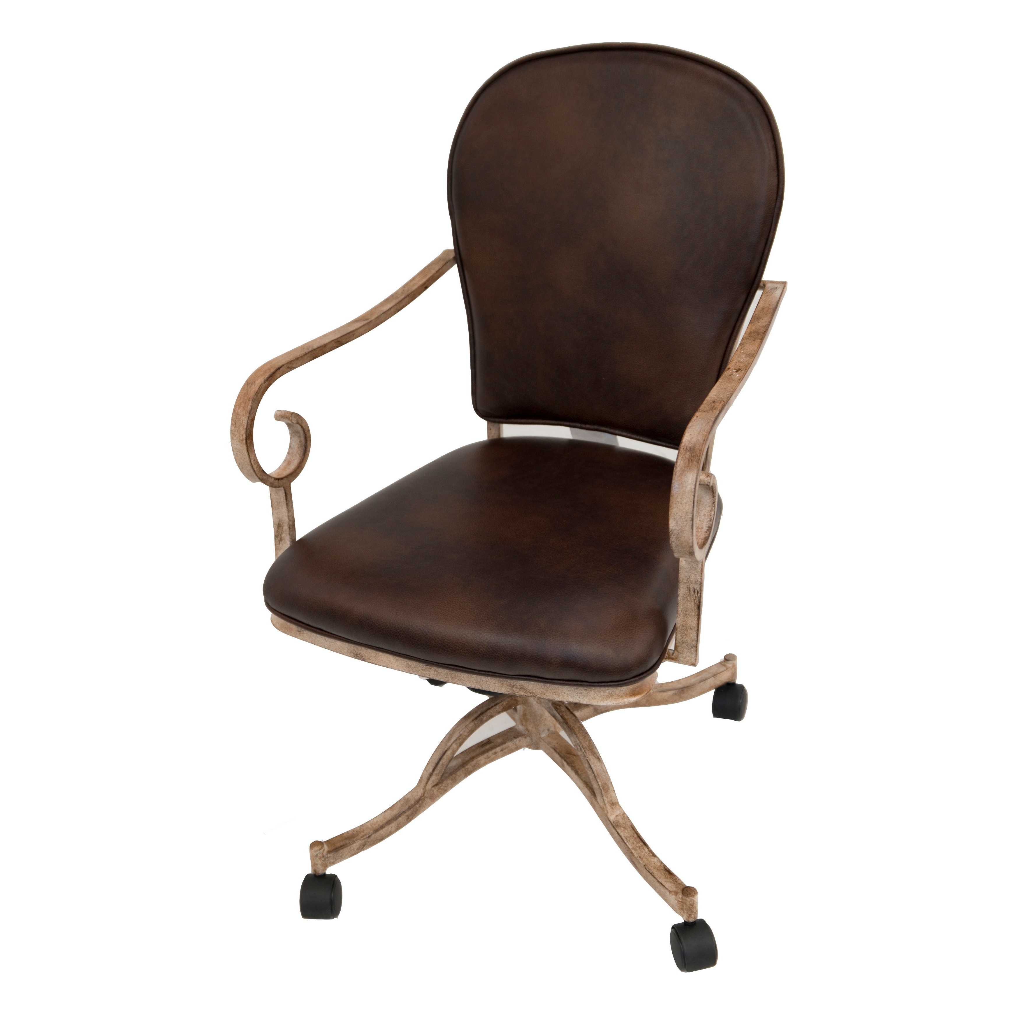 Villa Nova Vinyl Caster Chair