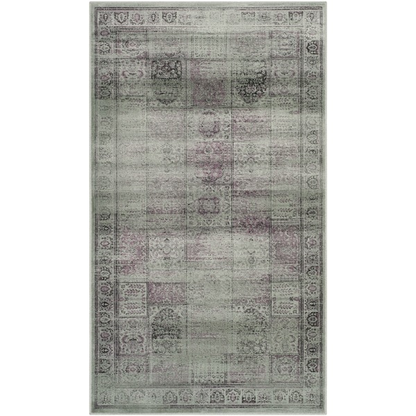 Safavieh Vintage Amethyst Viscose Rug (27 x 4)   Shopping