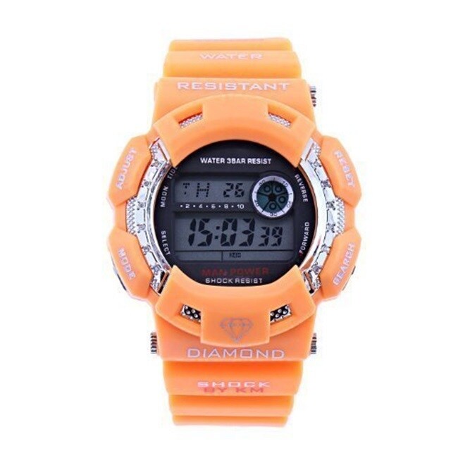 digital diamond watch