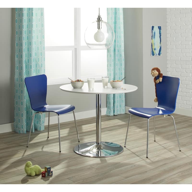 Simple Living Pisa Modern 5-piece Dining Set - Blue