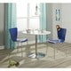 preview thumbnail 16 of 25, Simple Living Pisa Modern 5-piece Dining Set Blue