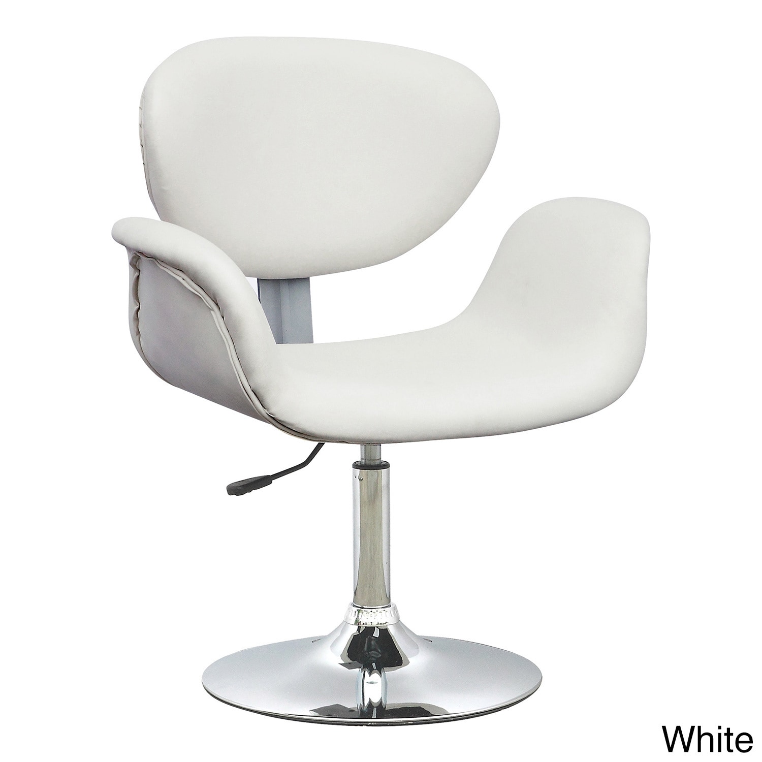 Corliving Abrosia Chrome Adjustable Curved Chair