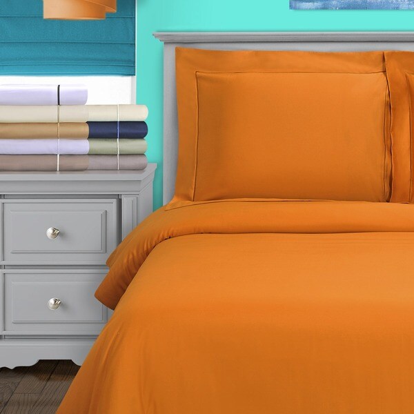 Superior Egyptian Cotton 800 Thread Count Embroidered Duvet Cover Set