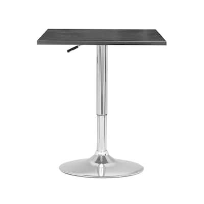 Maya Adjustable Height Square Bar Table
