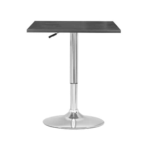 Strick & Bolton Finley Adjustable Height Square Bar Table