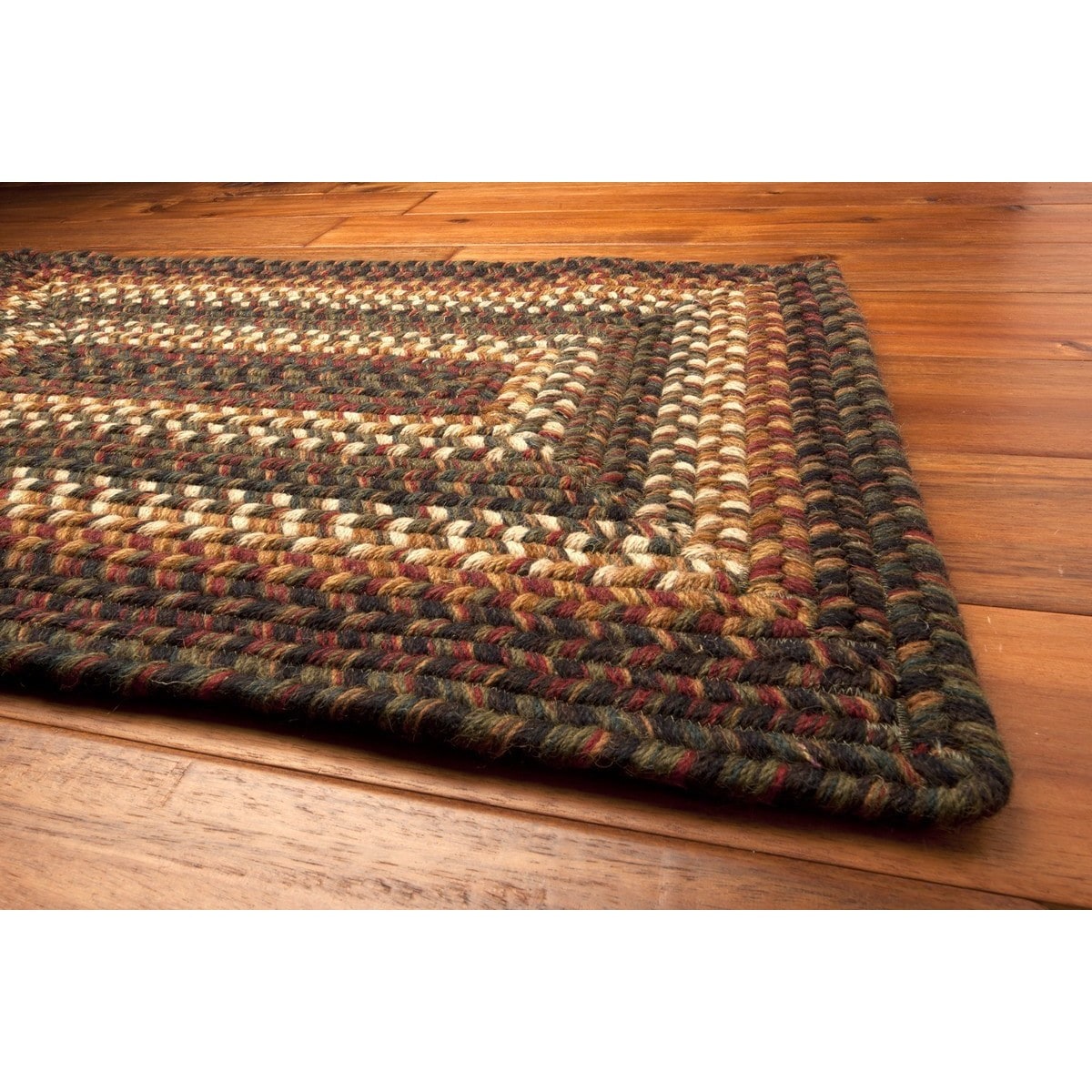 Badlands Wool Braided Rug (18 X 26)