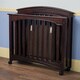 preview thumbnail 2 of 0, Child Craft Stanford Mini Folding Crib and Mattress in Cherry