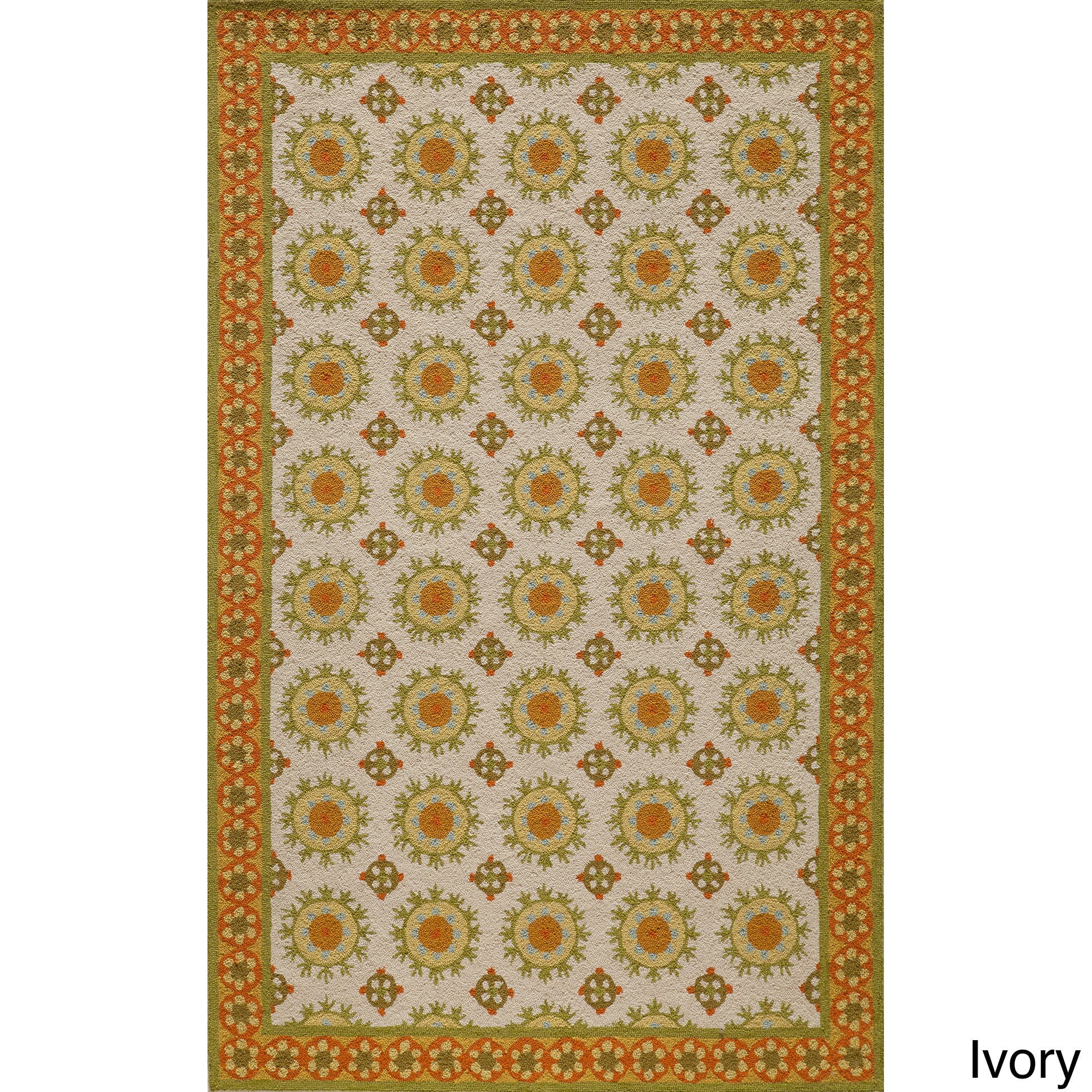 Uzbek Harmony Indoor Rug (36 X 56)