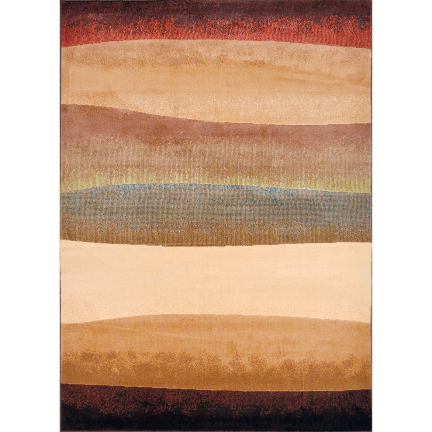 Miranda Contemporary Multicolored Area Rug (710 X 1010)