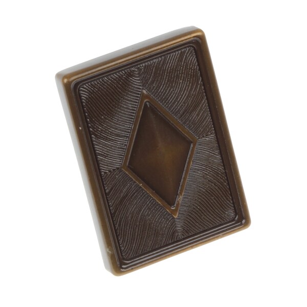 GlideRite 1.375-inch Diamond Series Antique Brass Square Cabinet Knobs (Pack of 10)