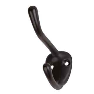 Gliderite Oil Rubbed Bronze Double Robe And Coat Hooks (pack Of 10 