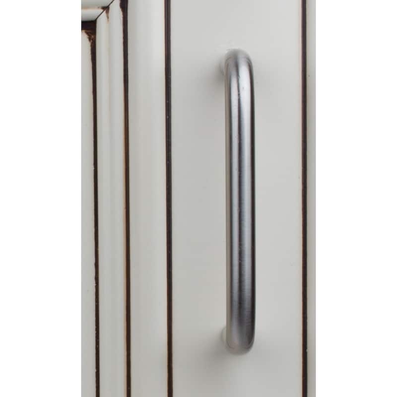 GlideRite 3-inch CC Stainless Steel Finish Solid Wire Cabinet Pulls (Pack of 10)