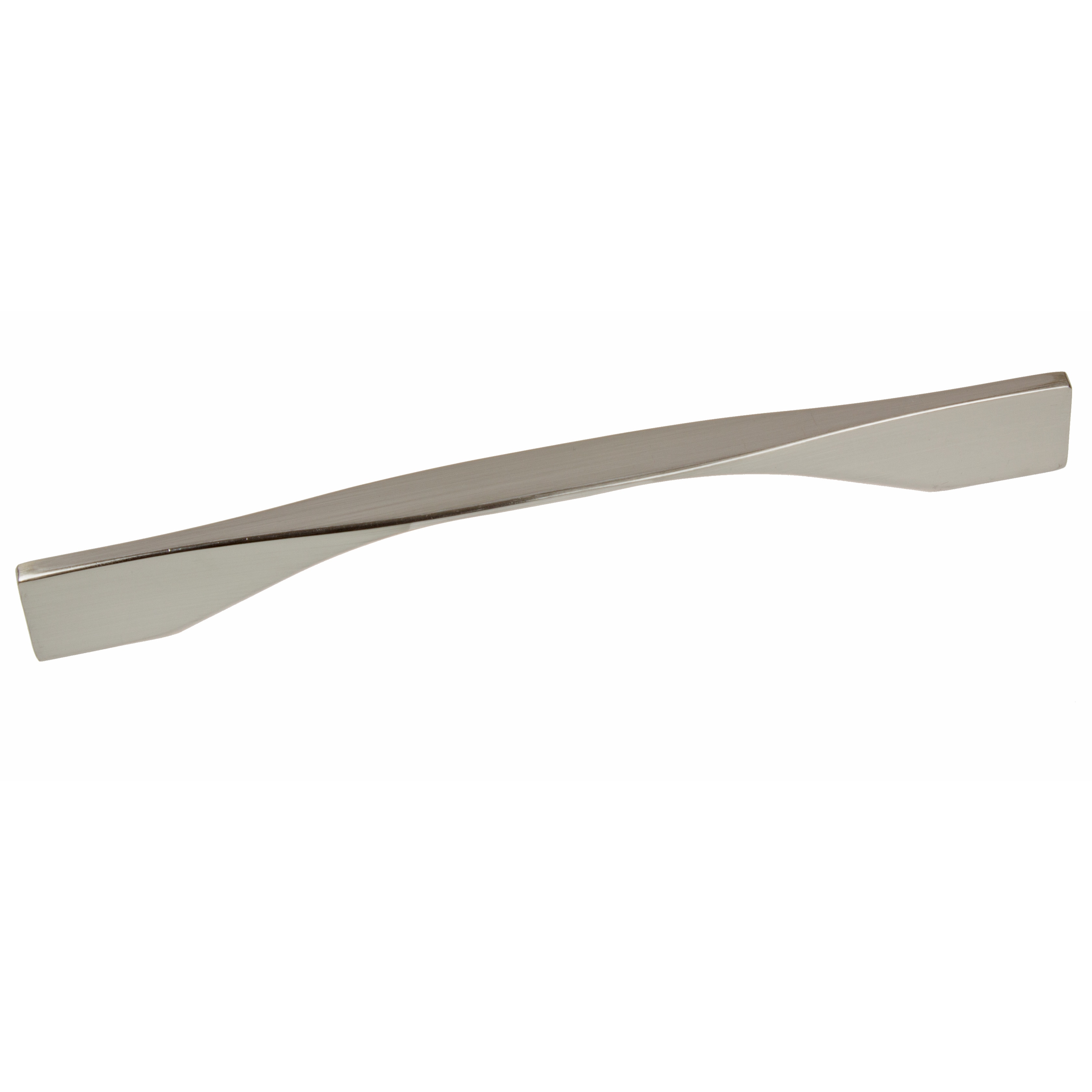 Gliderite 6.25 inch Cc Satin Nickel Contemporary Slim Italian Cabinet Pull (set Of 10)