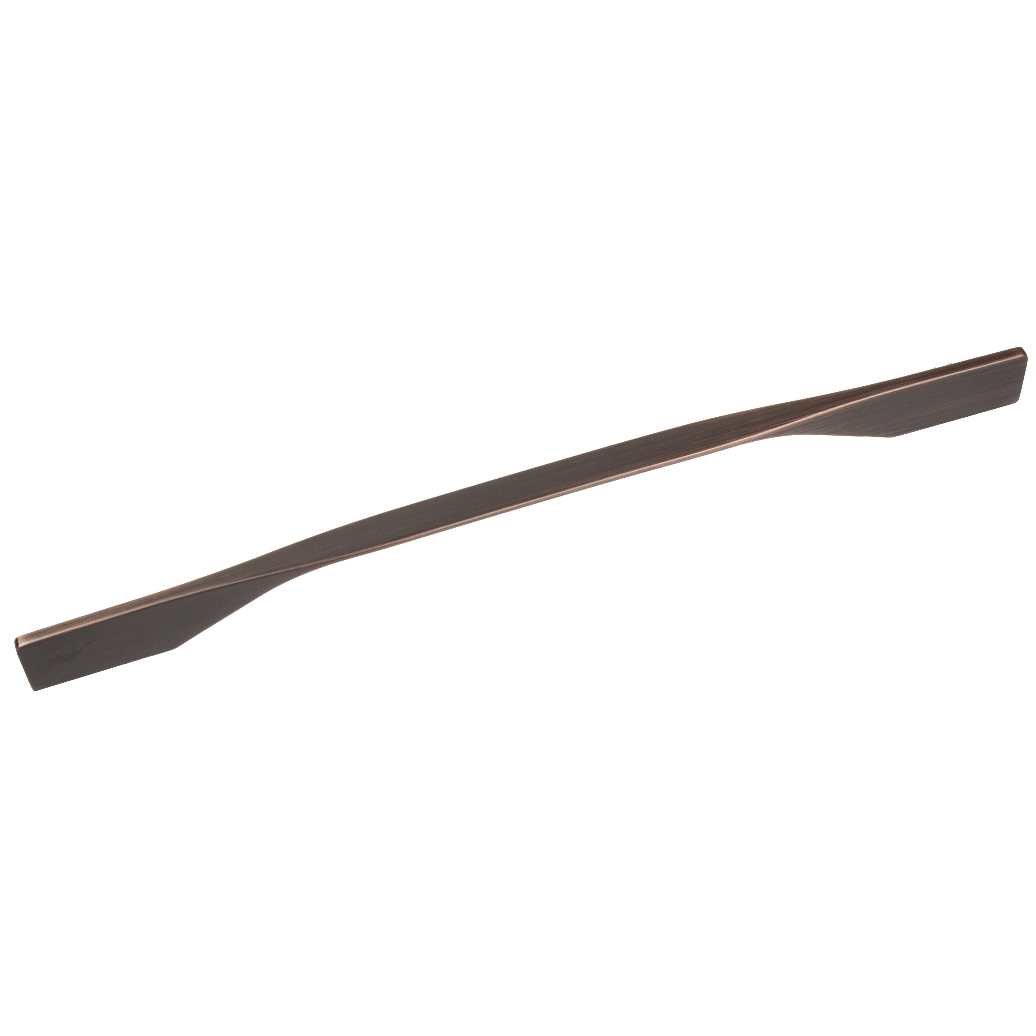 Shop Gliderite 12 Inch Cc Oil Rubbed Bronze Contemporary Slim Italian Cabinet Pull Set Of 10 Overstock 9165212