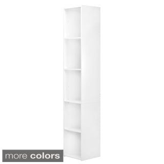 Shop Black & Decker White 5-compartment Laminate Vertical ...