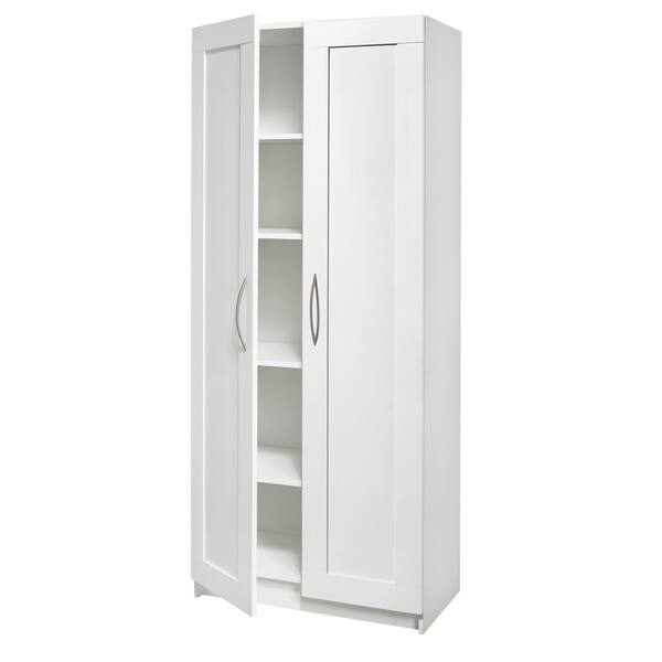 Shop Akadahome 72 Inch 5 Shelf Storage Cabinet Free Shipping