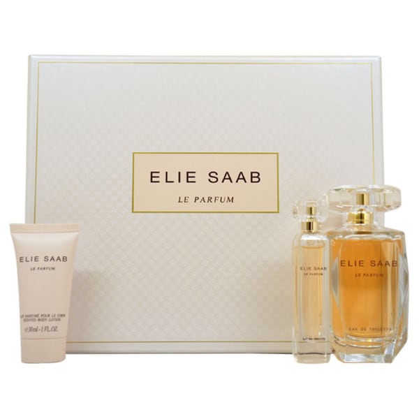 Elie Saab Le Parfum Womens 3 piece Gift Set   16343037  