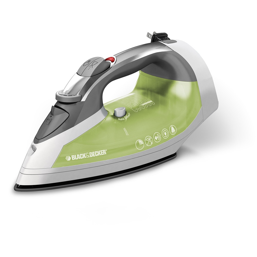 Black   Decker Cord Reel Steam Surge Iron