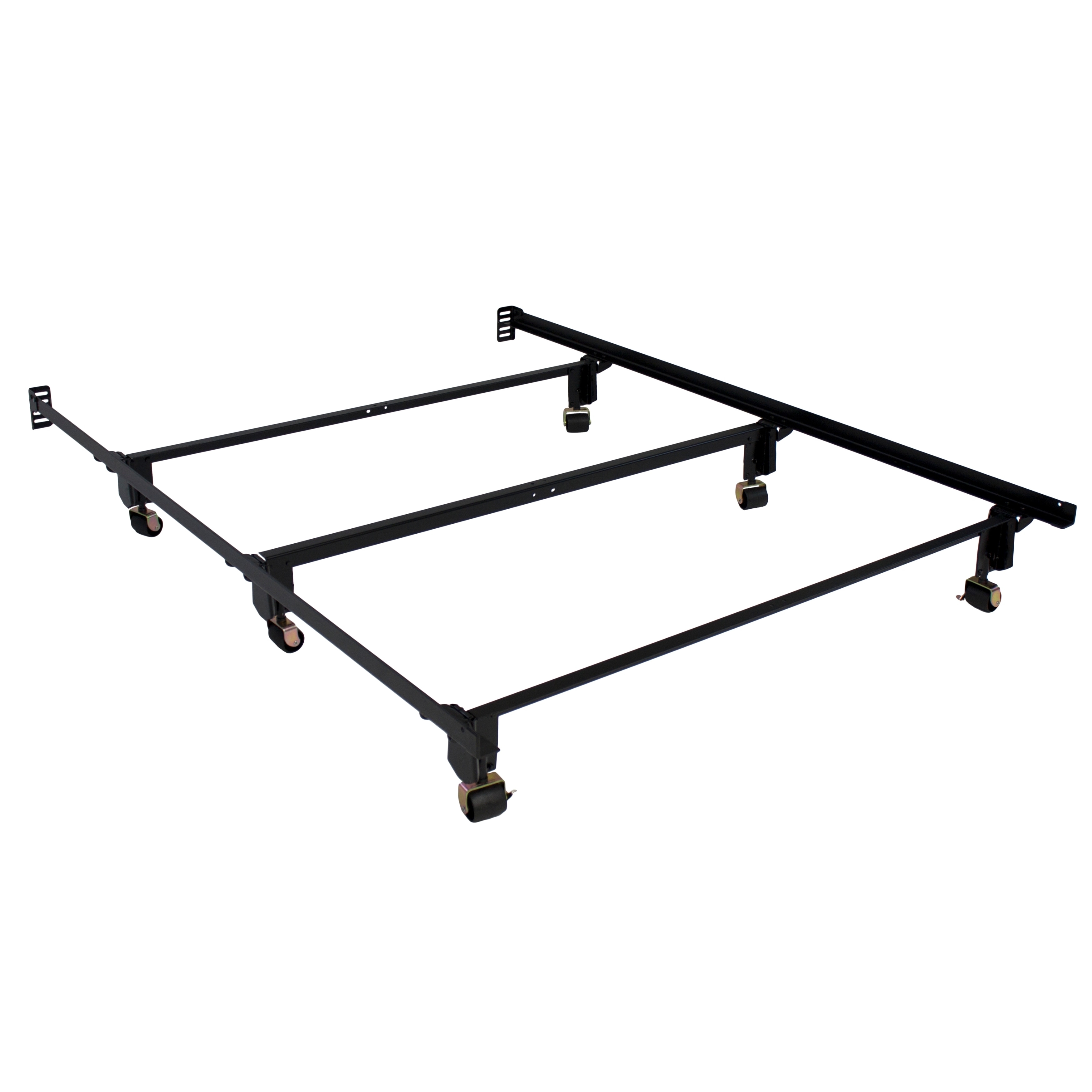 Serta Serta Stabl base Ultimate Bed Frame Full With Wheels Brown Size Full