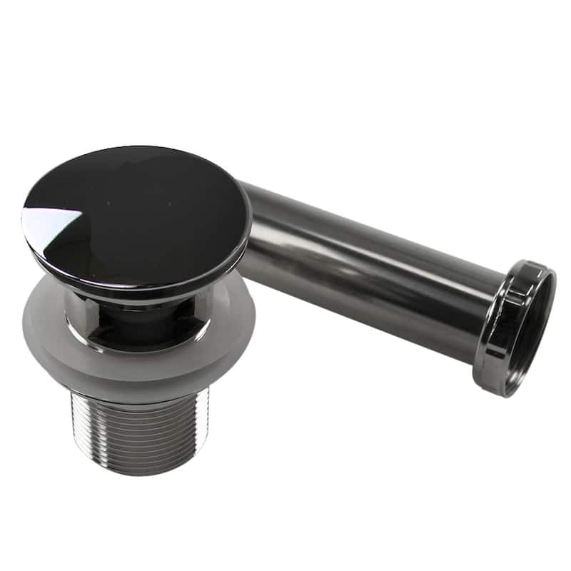 Highpoint Collection 16 inch Round White Vessel Sink with Drain