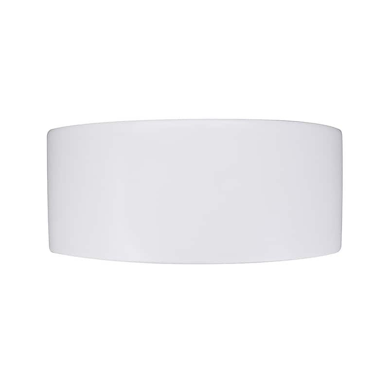 Highpoint Collection 16 inch Round White Vessel Sink with Drain