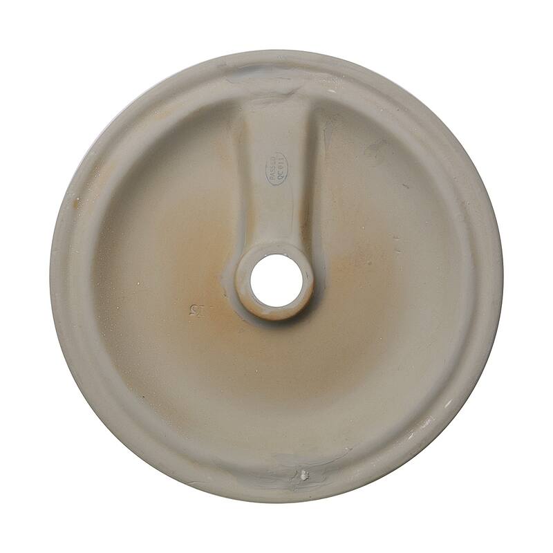 Highpoint Collection 16 inch Round White Vessel Sink with Drain