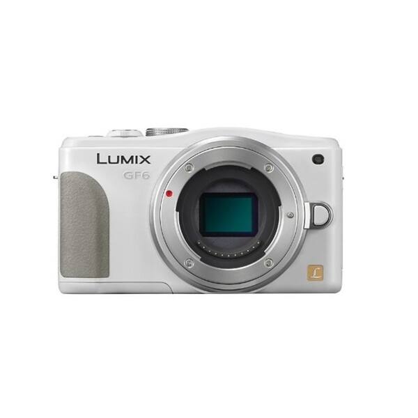 Panasonic Lumix Dmc Gf6 Mirrorless Micro Four Thirds 16mp White Digital Camera Body Overstock