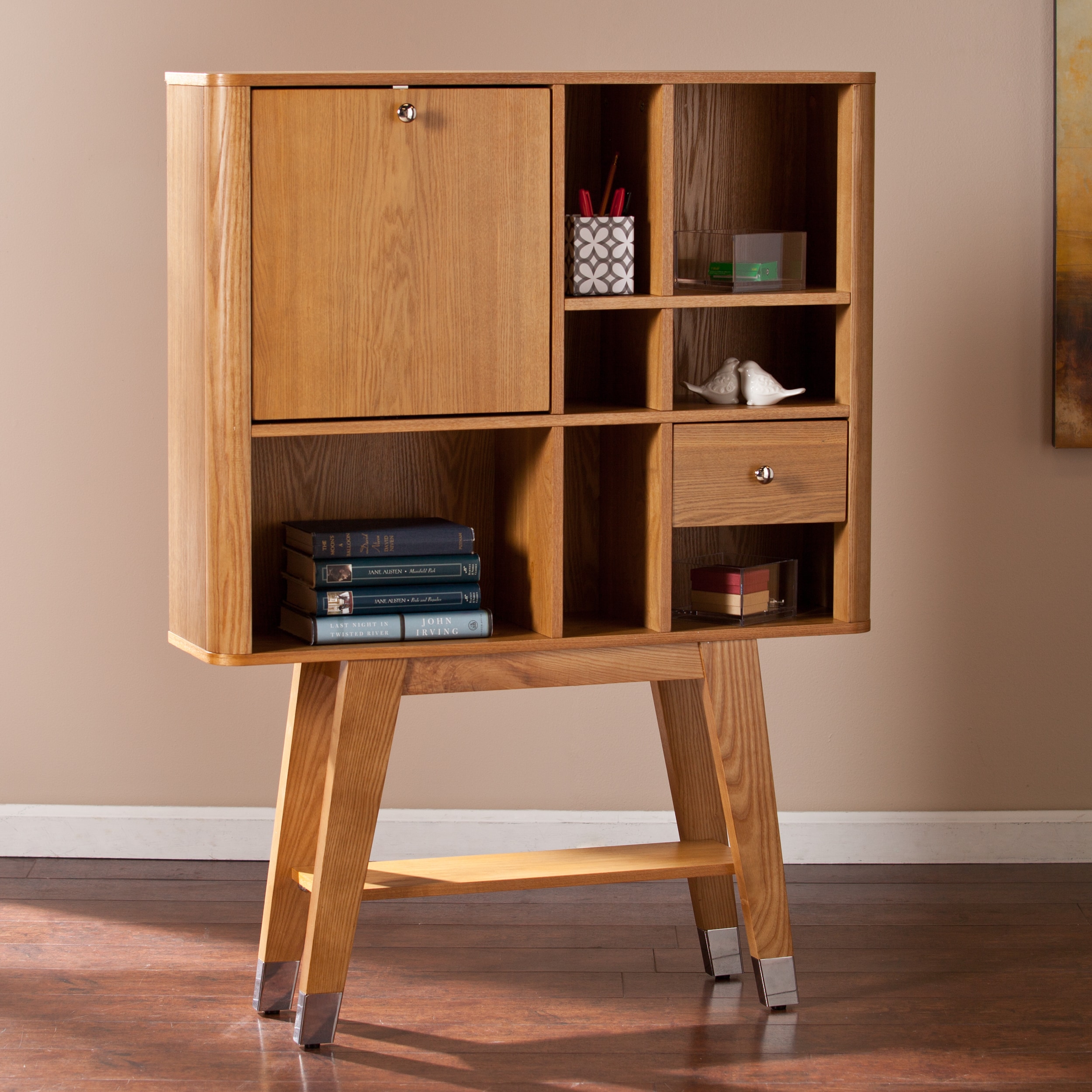 Upton Home Perry Midcentury Modern Fold down Desk