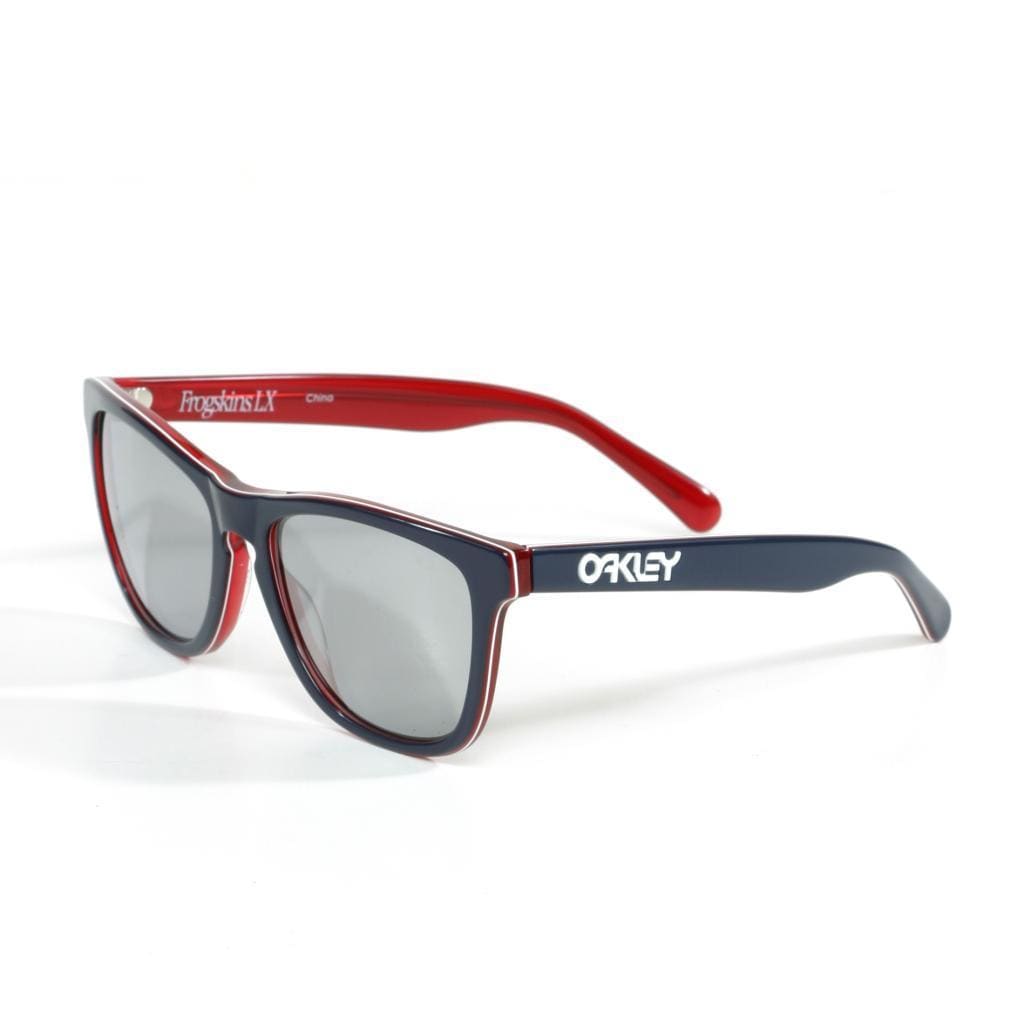 Oakley Frogskin Lx Sunglasses In Navy With Iridium Lenses